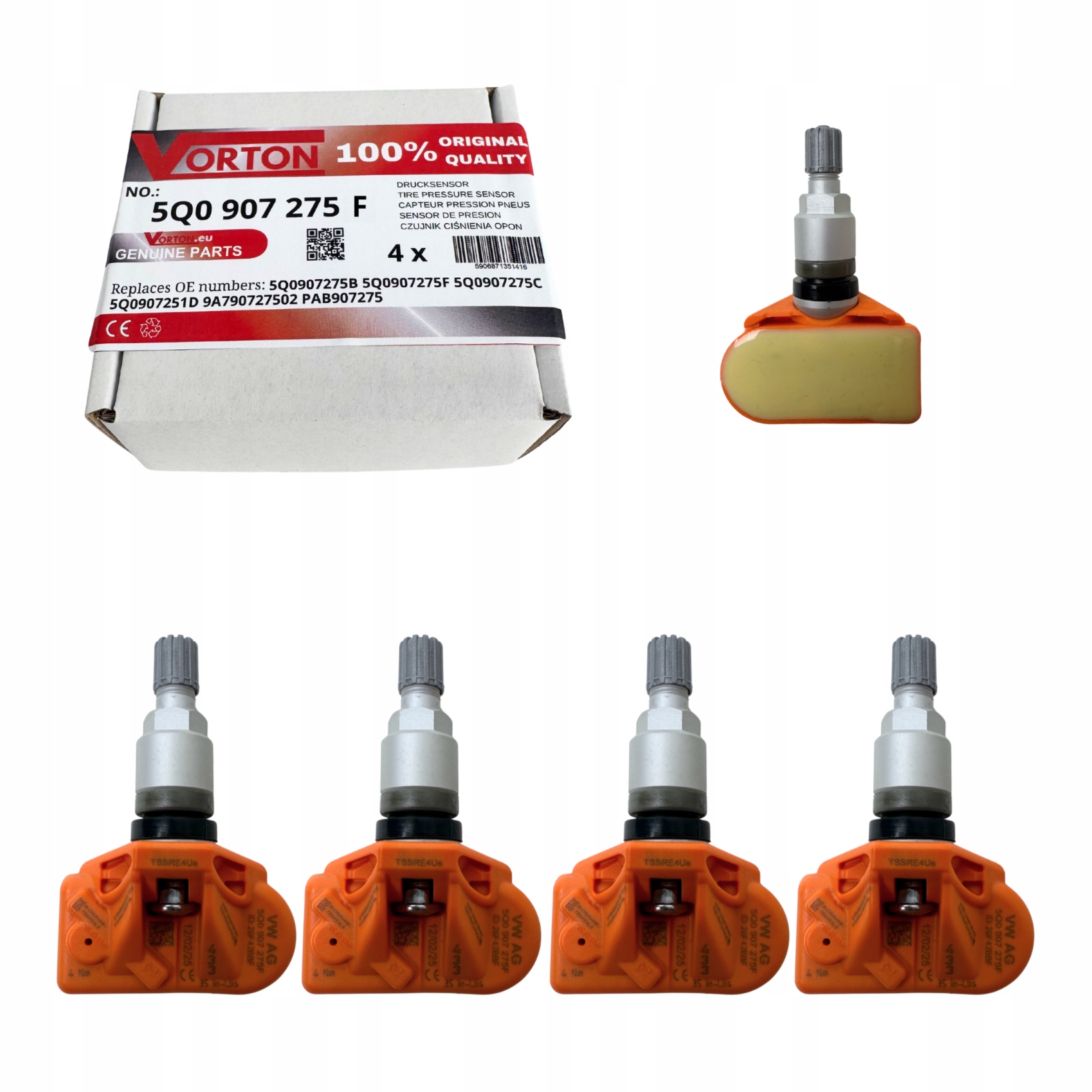 Snímače Tlaku Pneumatík Kolies Tpms Porsche 718 Cayman Boxster Panamera 971