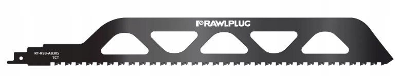 Pilový List pro šavlové pily na pórobeton 455 x 405 mm Rawlplug