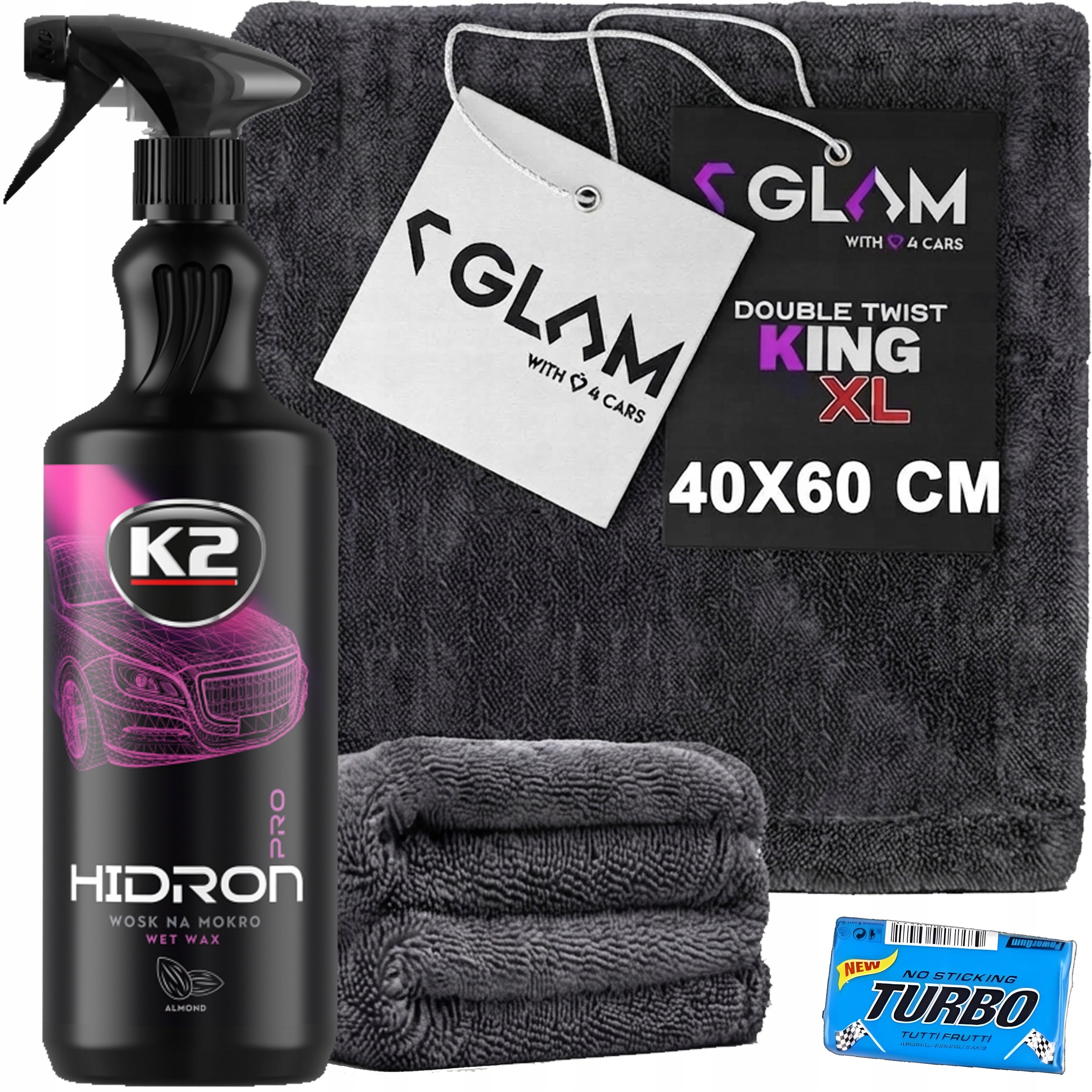 K2 Hidron Pro Wosk Na Mokro Z Efektem Hydrofobowym Osuszacz Połysk 1L