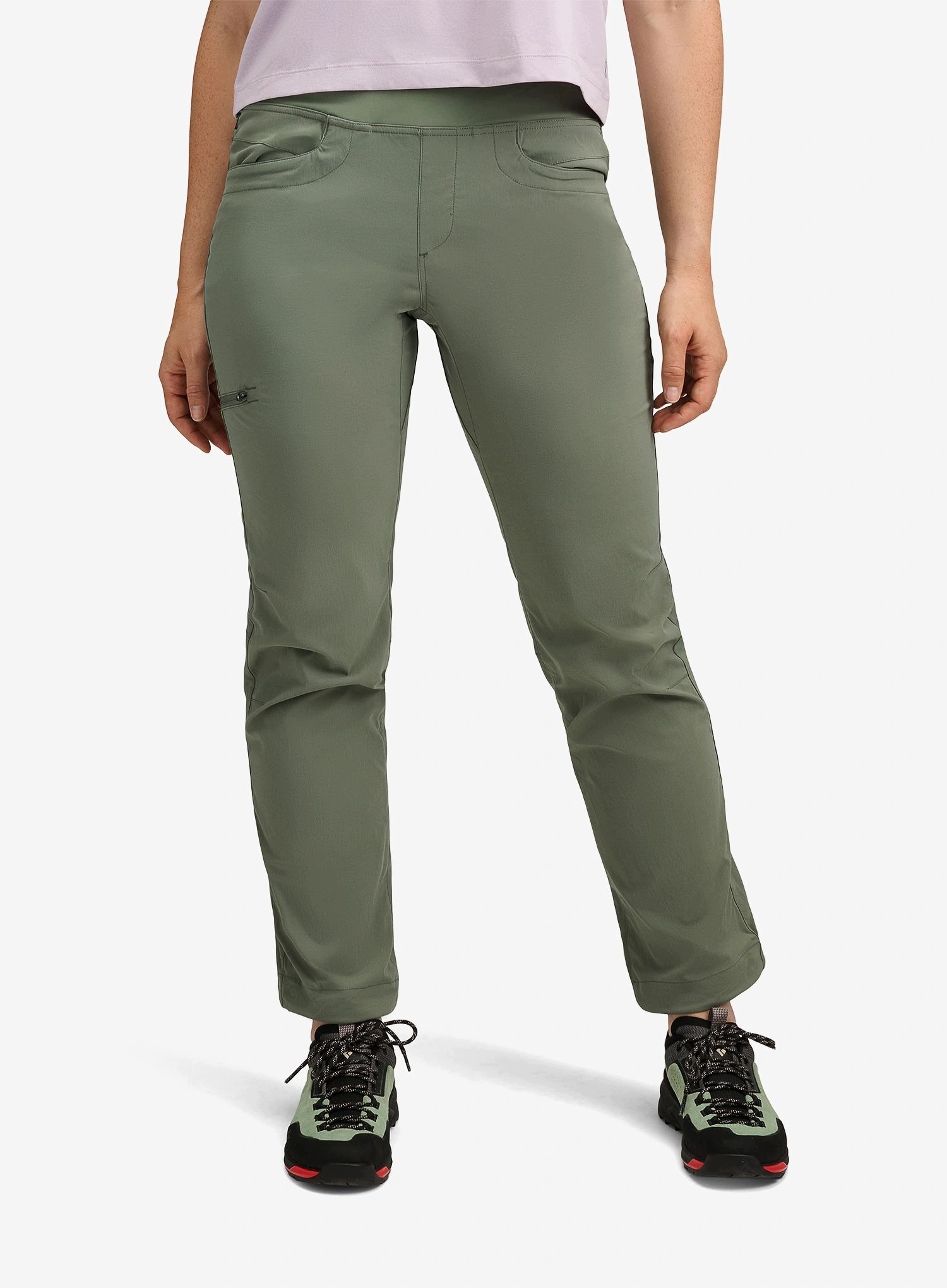 Dámské lezecké kalhoty Black Diamond Technician Pants zelené, velikost M