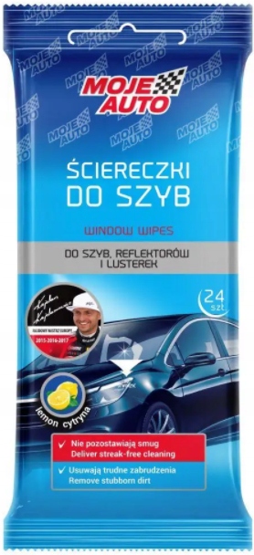 

Ściereczki chusteczki do szyb,lusterek ekranów 24