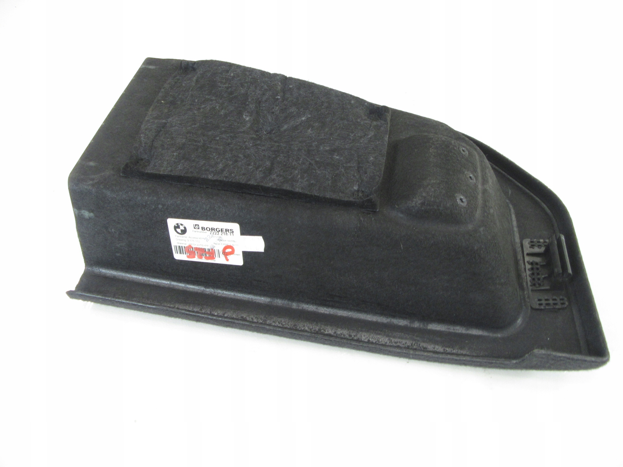 side cover upholstery boot right right rear part BMW F25 X3