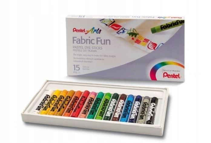 

Zestaw pasteli do tkanin Pentel
