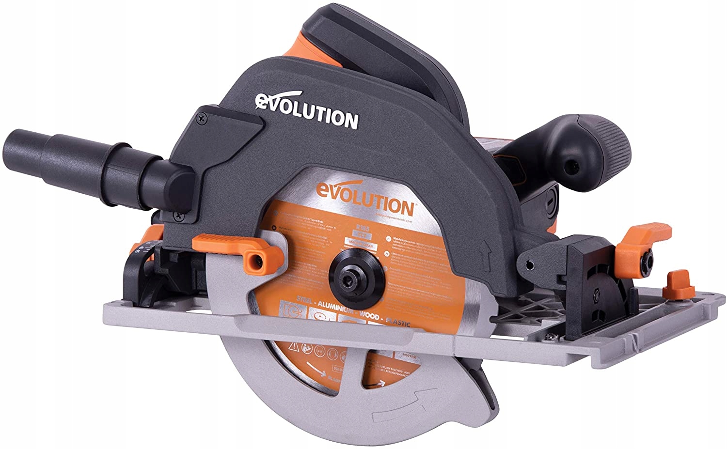 Pilarka wielozadaniowa EVOLUTION R185CCSX+ PLUS Średnica otworu piły 20 mm