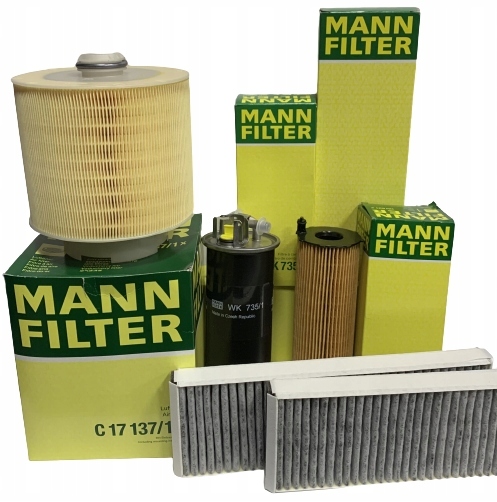 

Zestaw Filtrów Mann Filter Audi A6 C6 2.7 3.0 Tdi