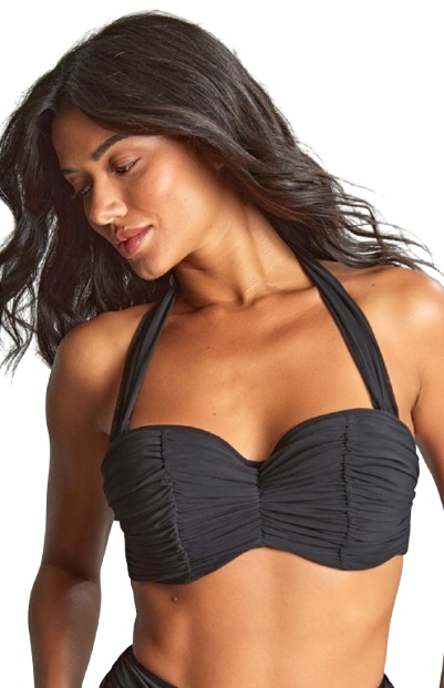 Panache Hora koupacího oblečení 80D Margot SW1963 Tulle Black