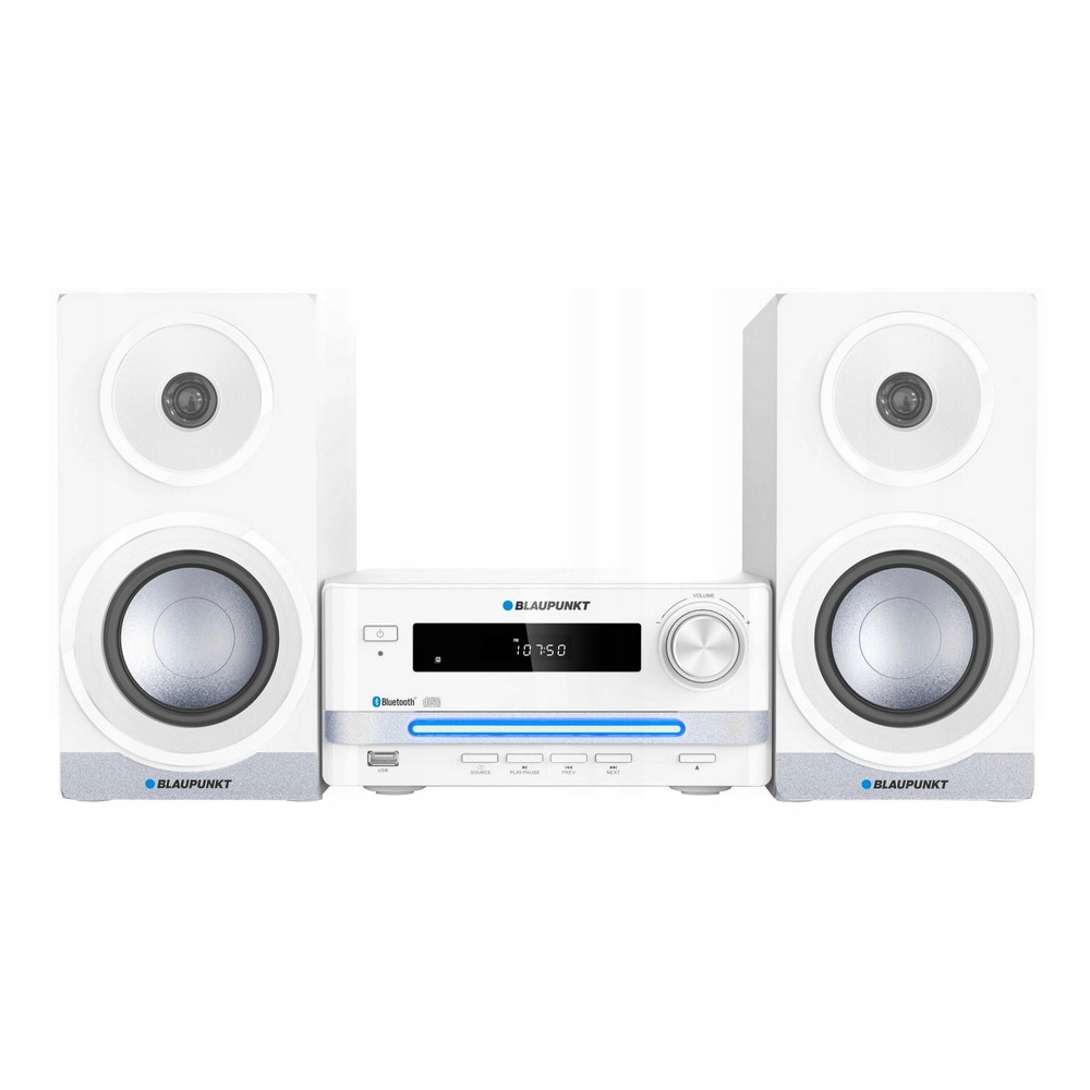 Mini wieża Blaupunkt 45W Bluetooth AUX RADIO głośniki odtwarzacz CD MP3 USB Marka Blaupunkt