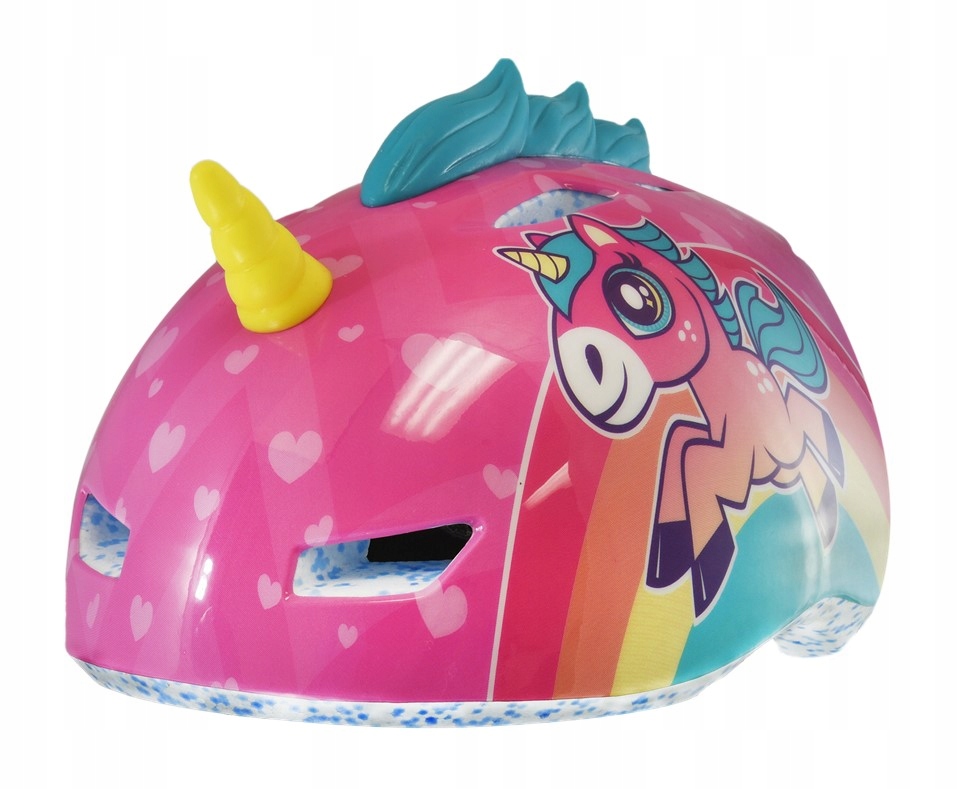 Dětská cyklistická přilba Raskullz Unicorn 3D, velikost Xs, Infant Fs 1+ (48-52 cm)