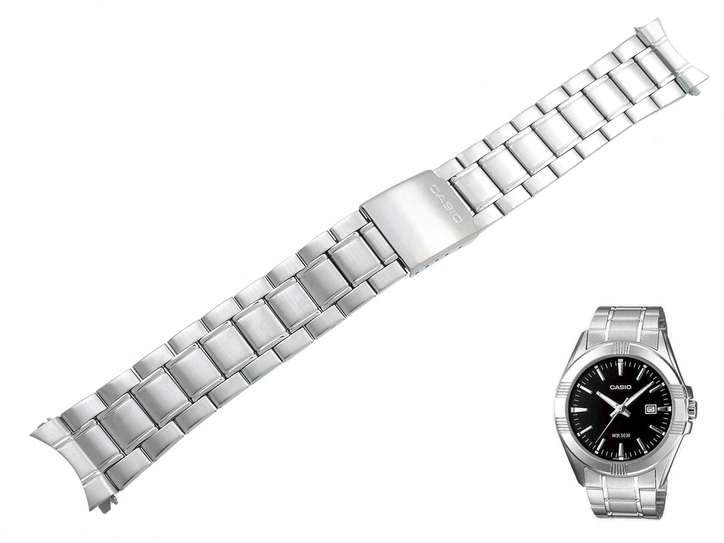 Náramek Casio MTP-1308 MTP-1308D originální plus stěžejky maskovací prvky