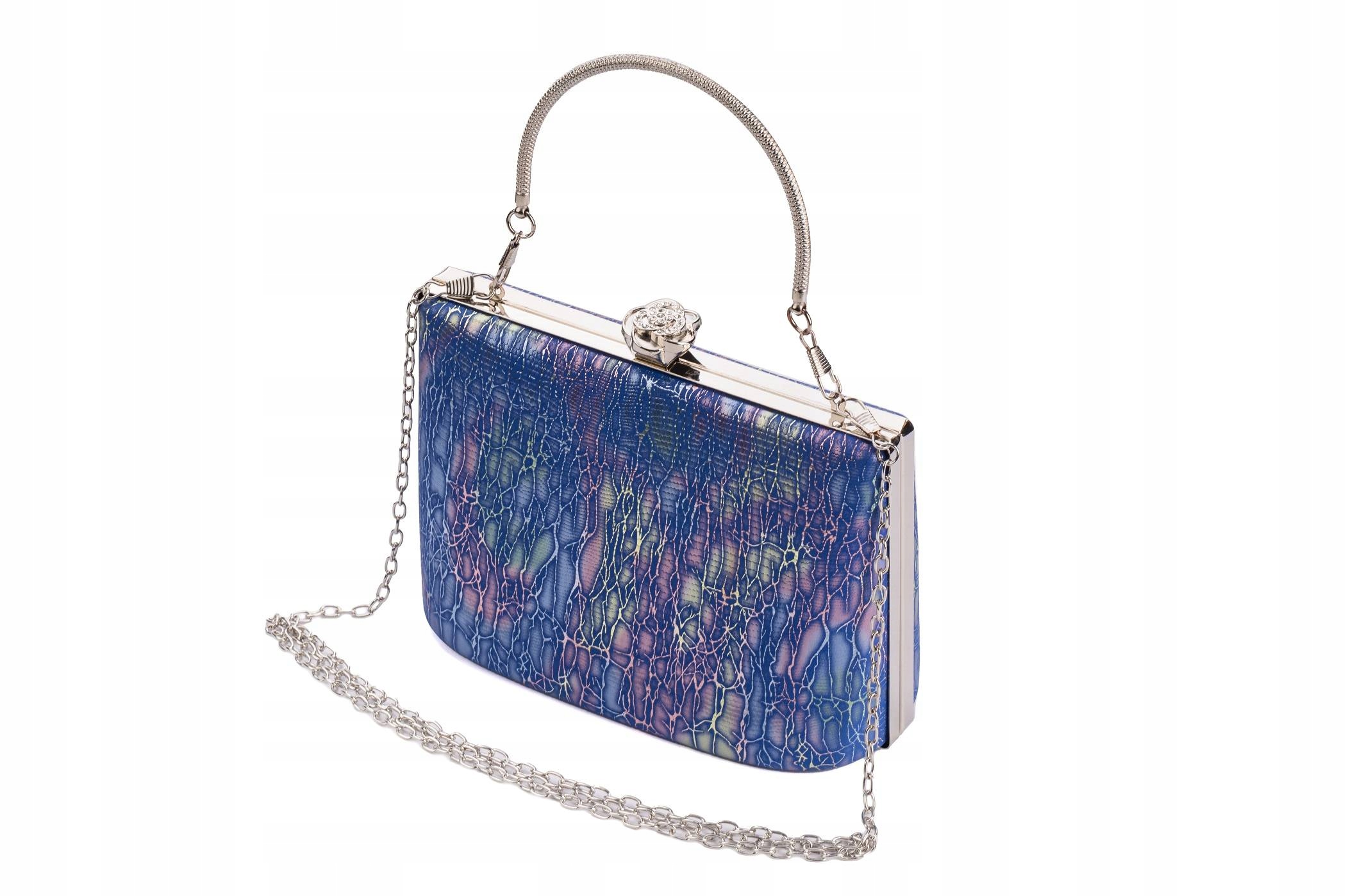 TOREBKA WIZYTOWA PUZDERKO MAŁA ELEGANCKA TORBA WIECZOROWA NA BIGIEL BOX Kod producenta ETW87