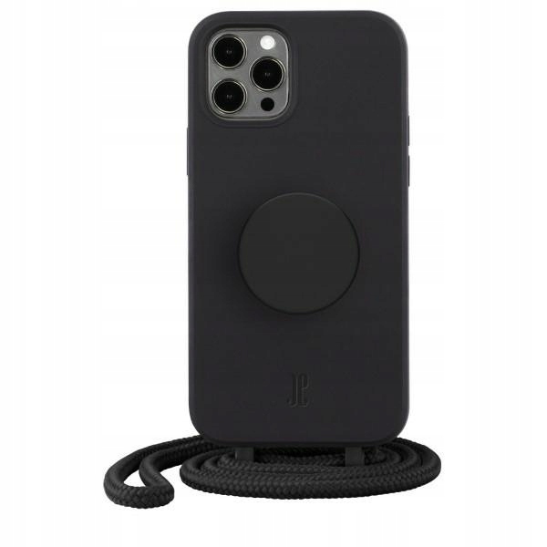 Pouzdro Je PopGrip pro iPhone 12 Pro Max 6,7" černé/black 30161 AW/SS23 (Just Ele