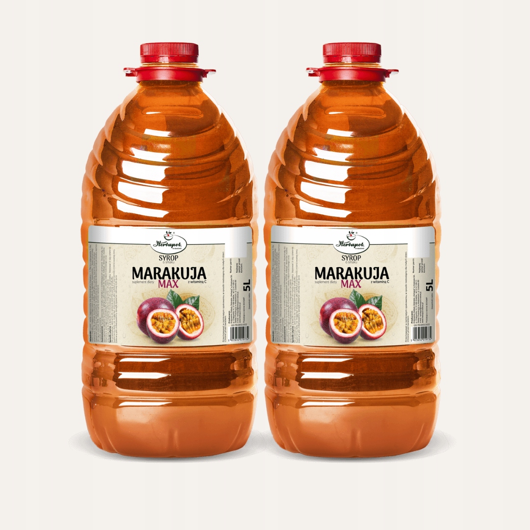 Herbapol Syrop Marakuja Max Z Witaminą C 5l