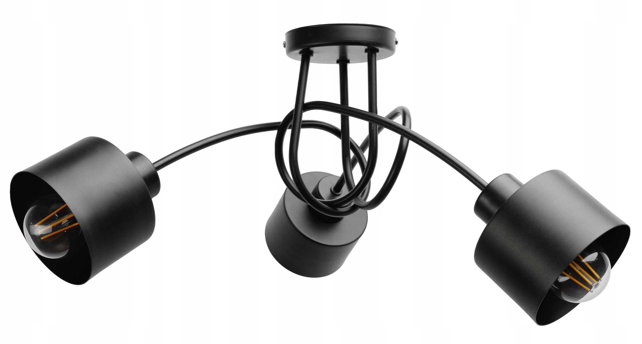 

Lampa Sufitowa żyrandol Wisząca Loft Metal kubek 3