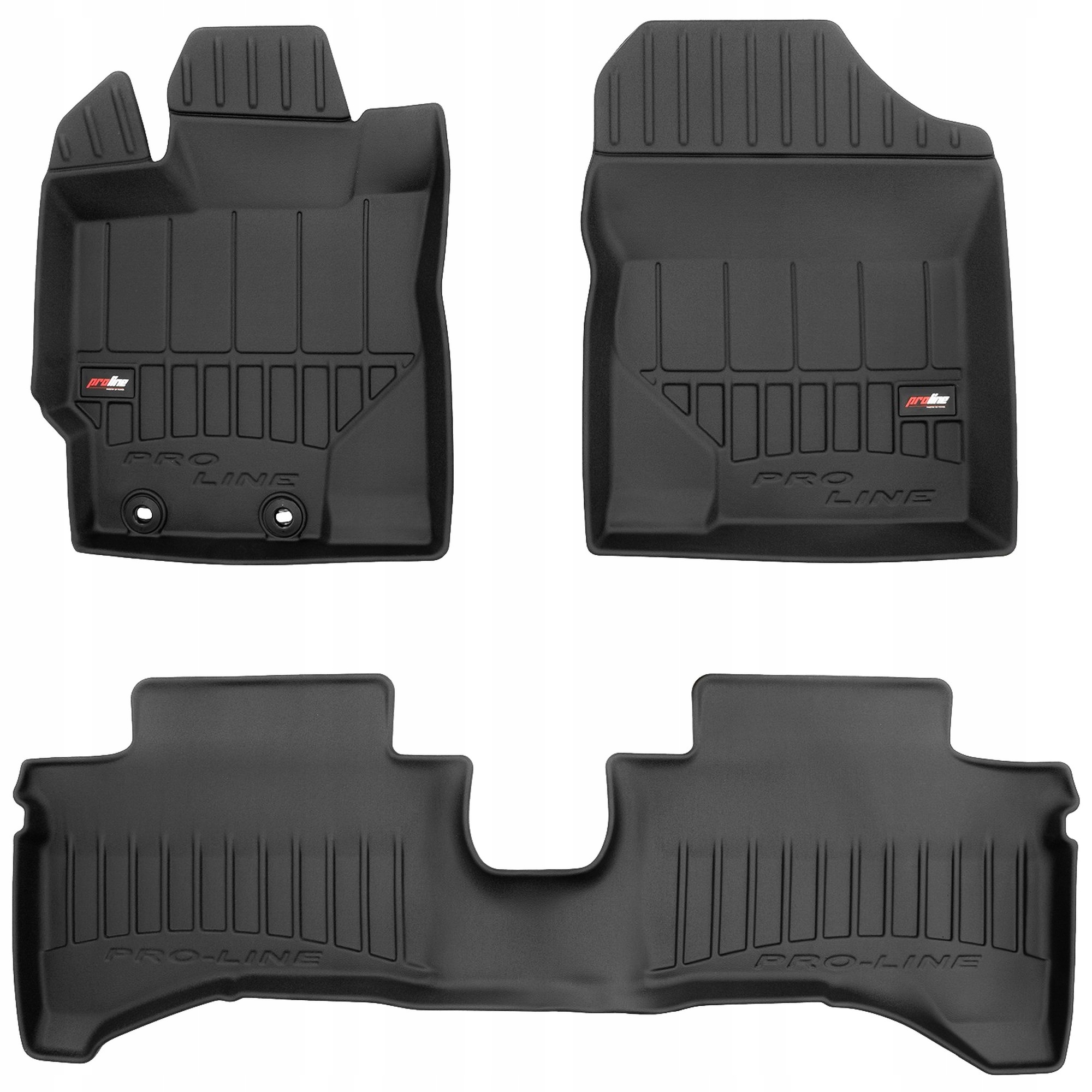 Dywaniki gumowe 3D Toyota Yaris III 2011-2020
