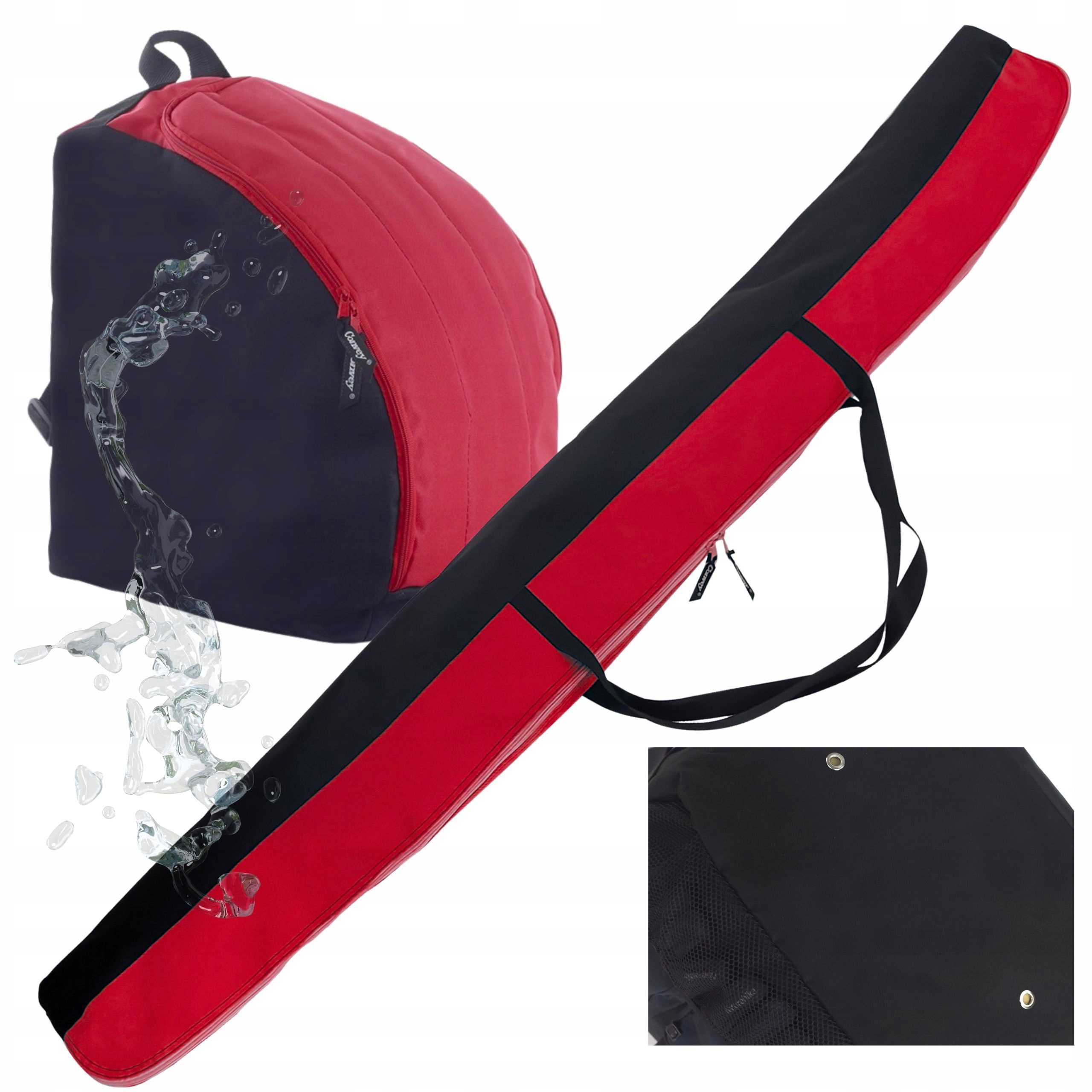 Obal na lyže 160 cm taška na lyžařské boty Polský výrobek