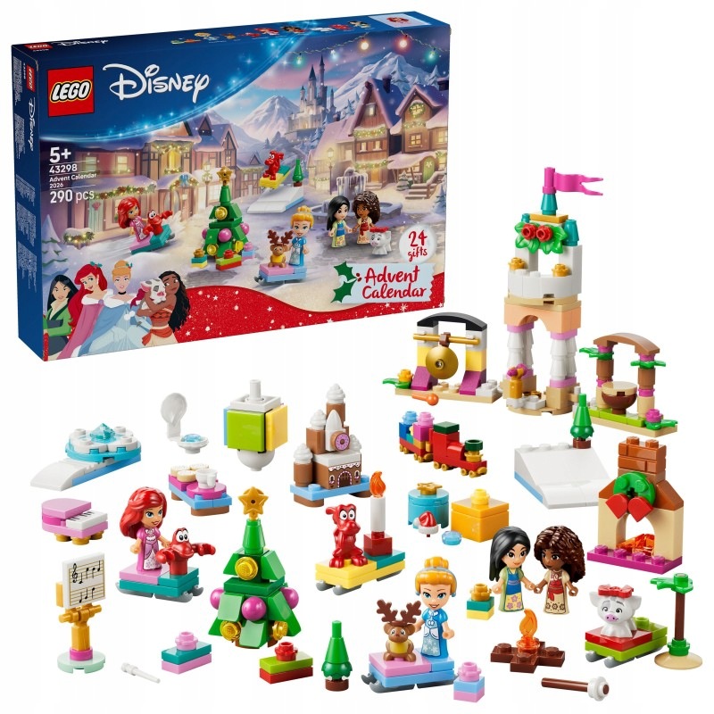 Lego 43298 Disney Princess – Adventní kalendář