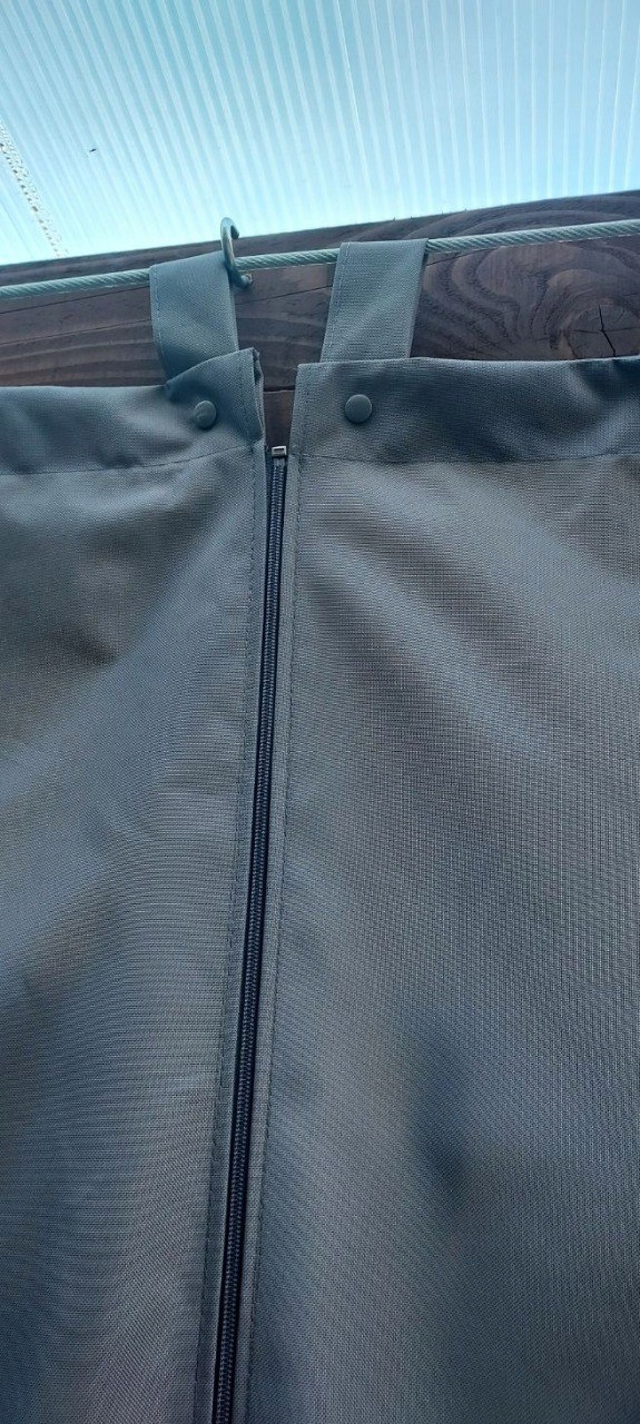 ŁACZENIE zasłon ZAMKIEM BŁYSKAWICZNYM Szerokość 2 m