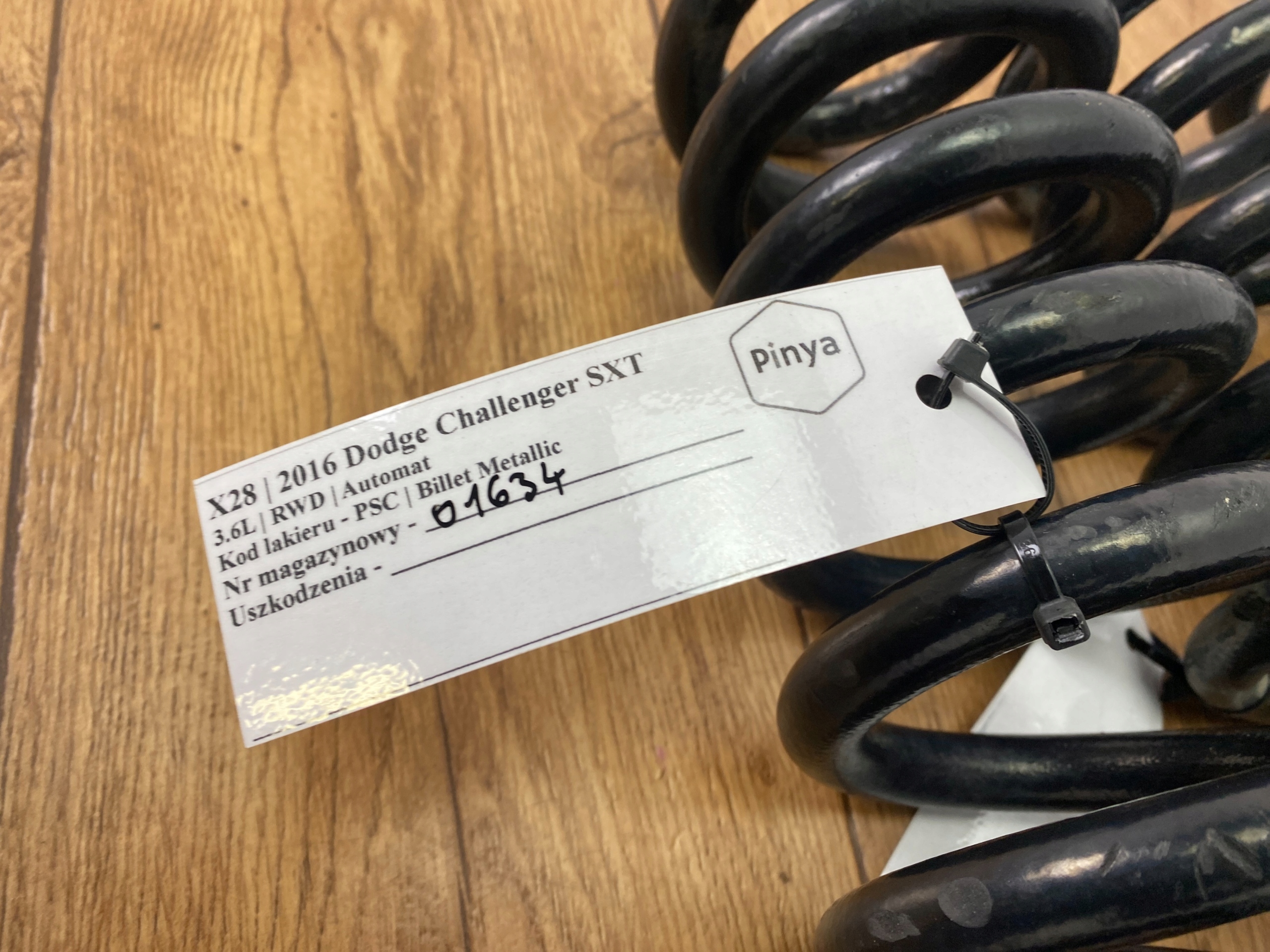 spring rear Dodge Charger Challenger 3.6L 2015+ USA