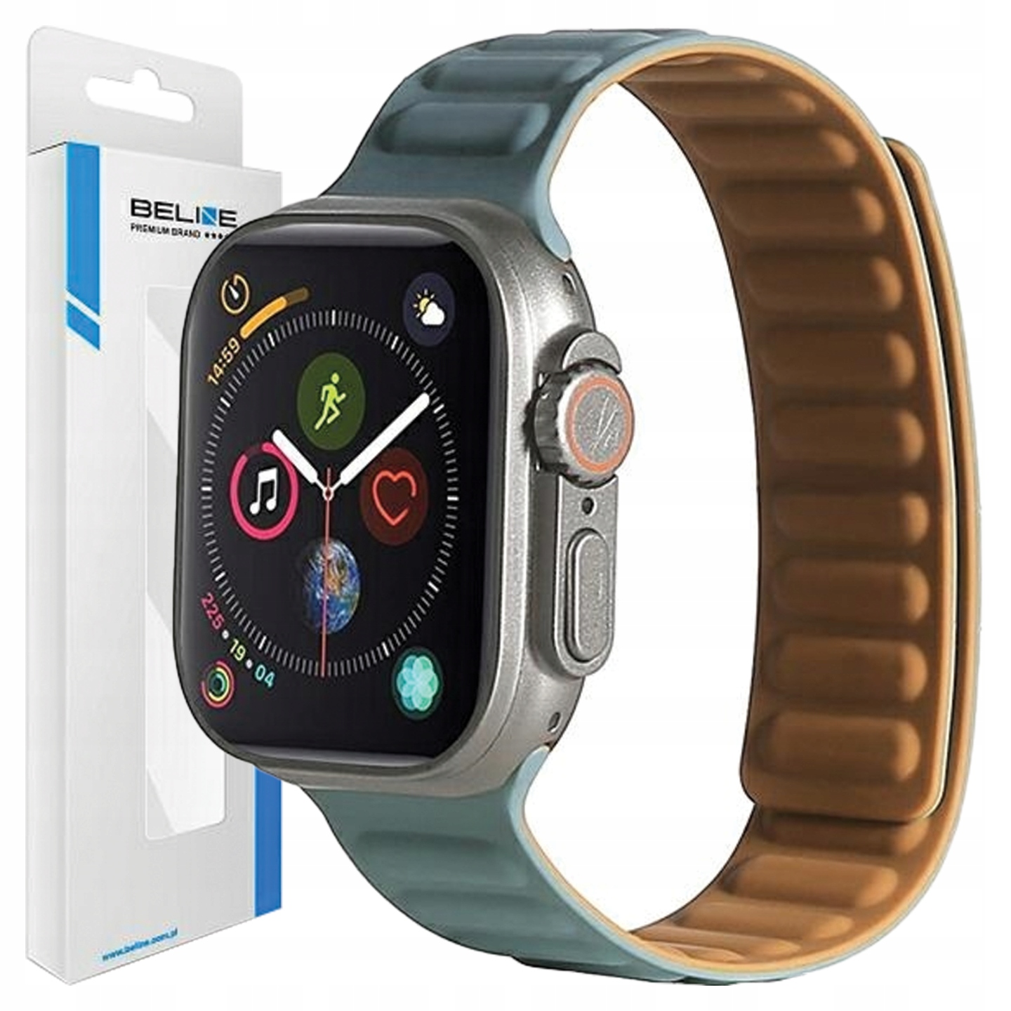 Beline Pasek Do Apple Watch 38 40 41MM Magnetyczny Komfort I Modern Design