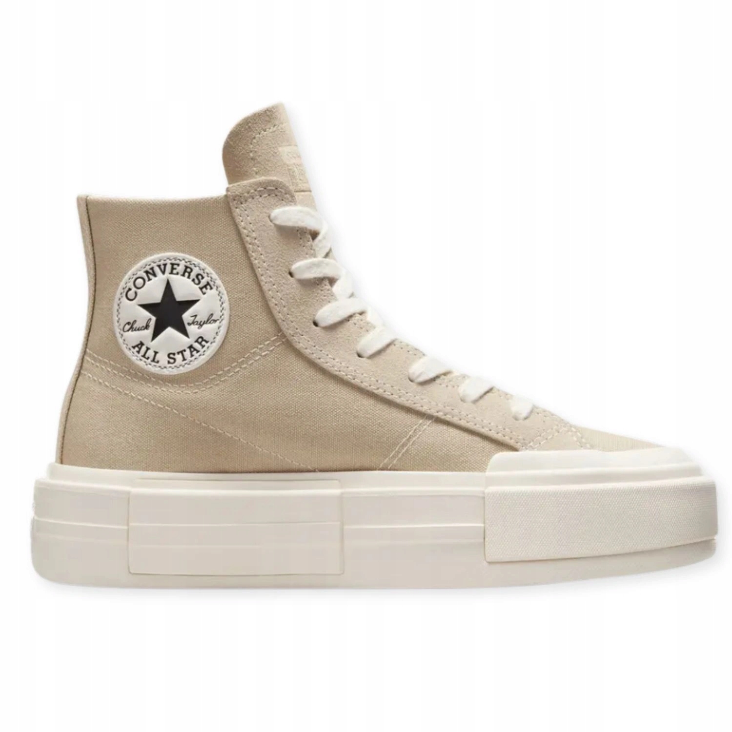 Unisexové tenisky Converse All Star na platformě, béžové, vysoké, vel.