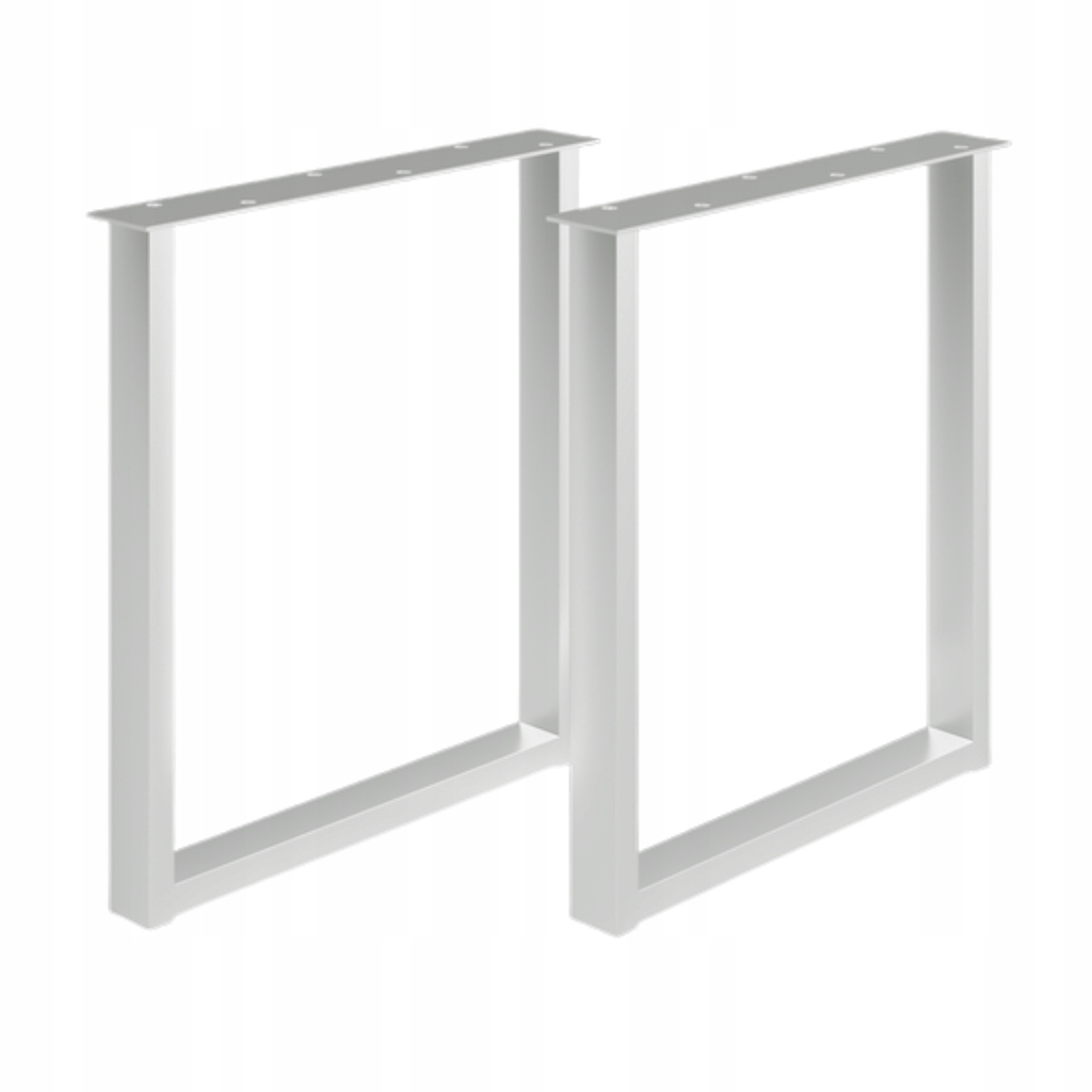 Kovové Nohy Na Stôl Stolíka Loft Moderné 2KS Biele 30X43CM