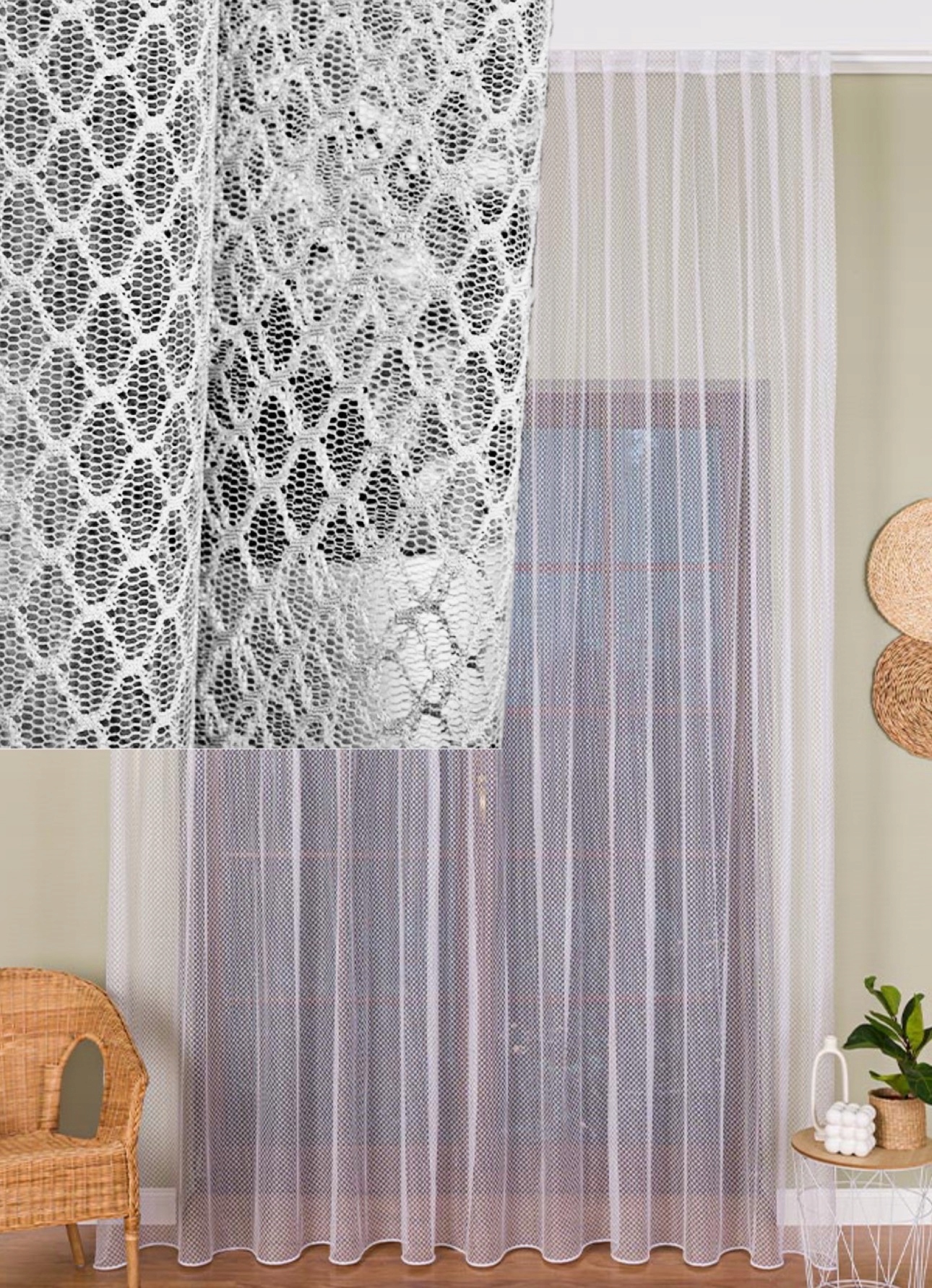 Záclona Do Obývacího Pokoje Metry Bukle Síťka Stříbrná Záclona Fantazijní 300 Olov