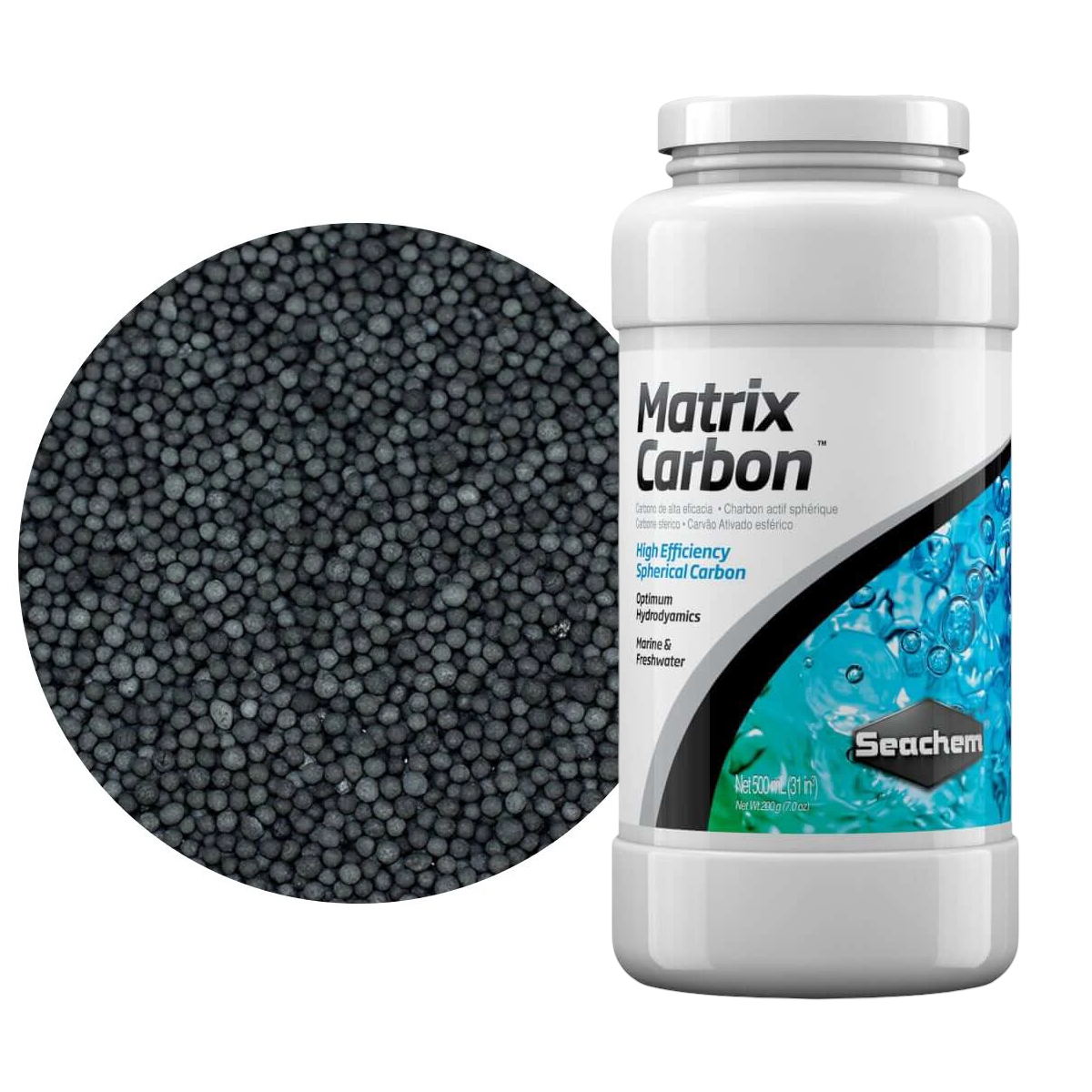 Levně Seachem Matrix Carbon 500 ml výkonné aktivní uhlí