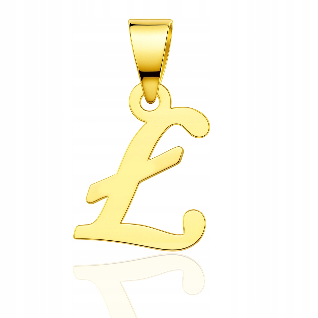 Zlatý Přívěsek S Písmenem PR.585