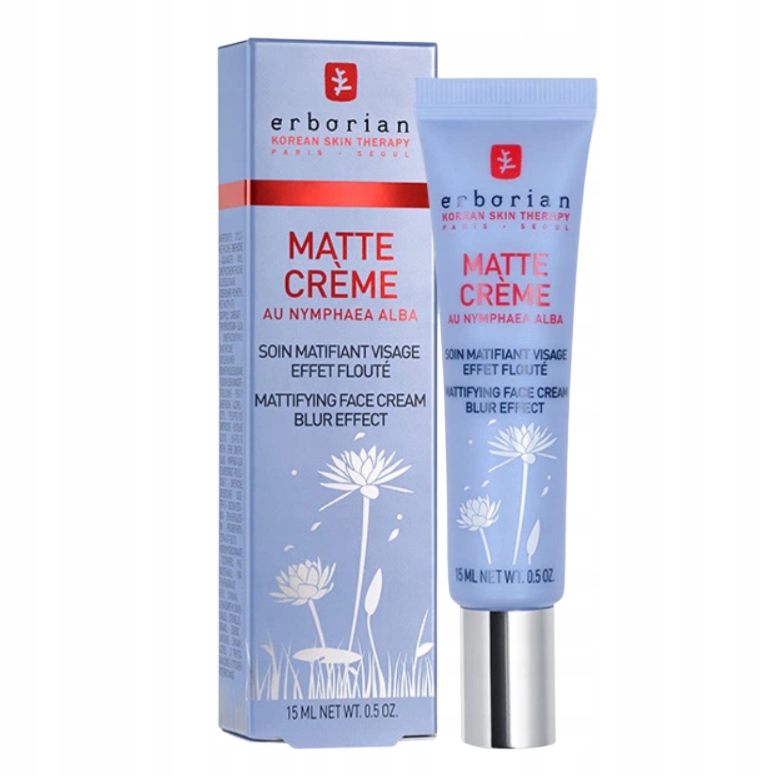 Erborian Matte Creme matující krém vyrovnává tón pleti 15 ml