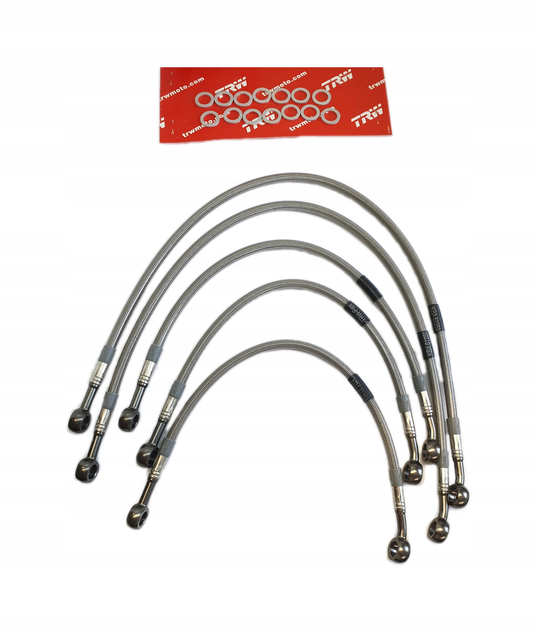 PRZEWODY HAMULCOWE W OPLOCIE SUZUIKI GSX 750 ES 85