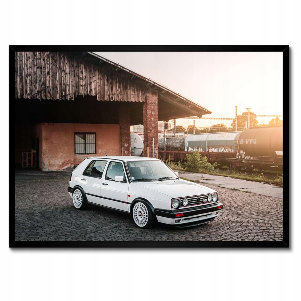 Plakáty v rámu 70x50 Golf dvojka II 2 Vw