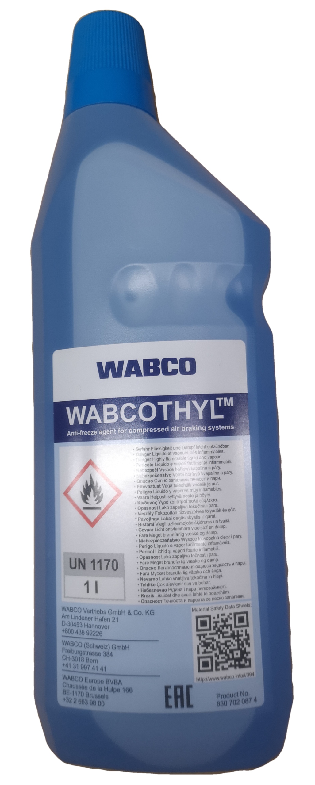 

Wabco Wabcothyl płyn do układu pneumatycznego TiR