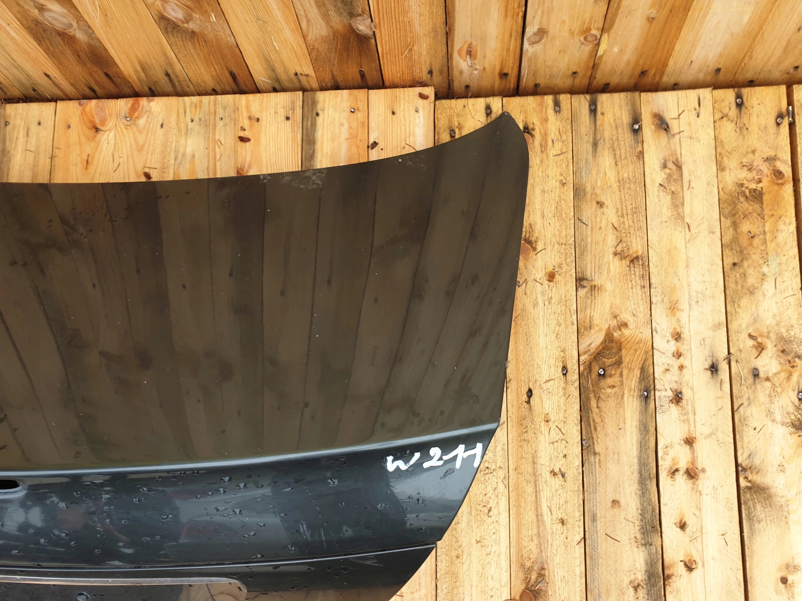 boot door MERCEDES W211 colour 753U unprotected !