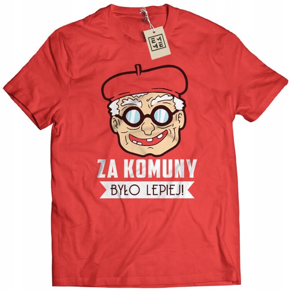 

Za Komuny (męska koszulka t-shirt) S