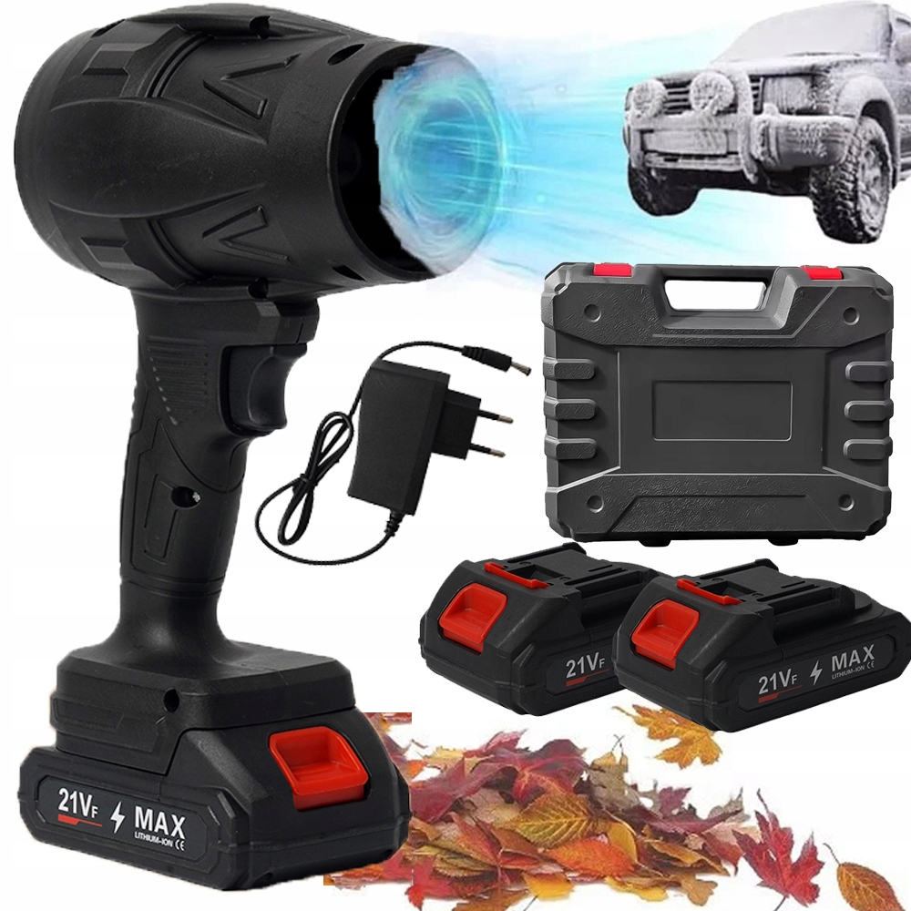 Turbo Elektrické Dmychadlo Turbo Jet Zahradní Listí 2 Akum