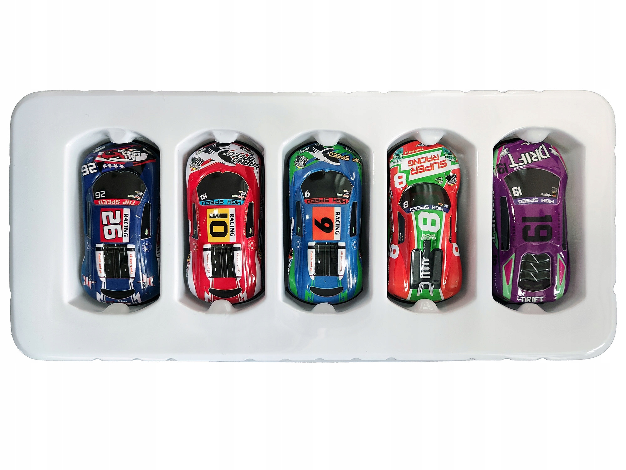 Zestaw Samochodów Metalowe Autka Resoraki 1:64 5sz Kod producenta B-115