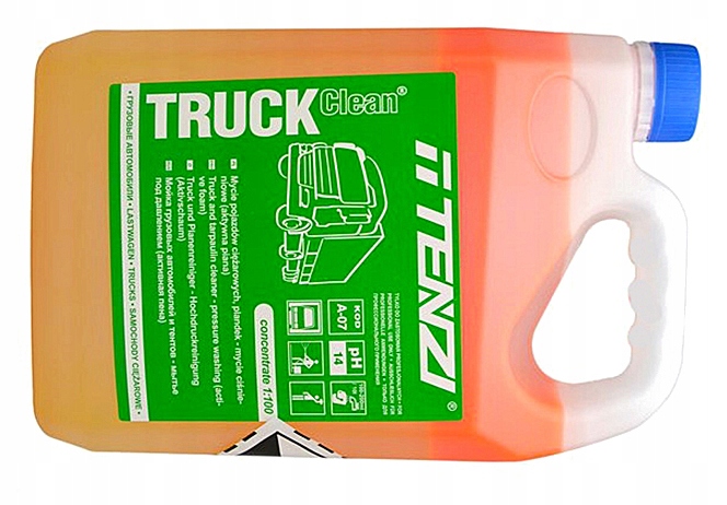 F8O80 ЧИСТАЯ СИЛЬНАЯ АКТИВНАЯ МОЮЩАЯ ПЕНА 5L TENZI