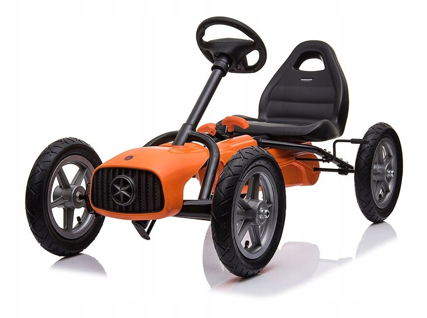 Babymix Buggy Gokart na pedały, duże pompowane koła, do 50kg jeździk