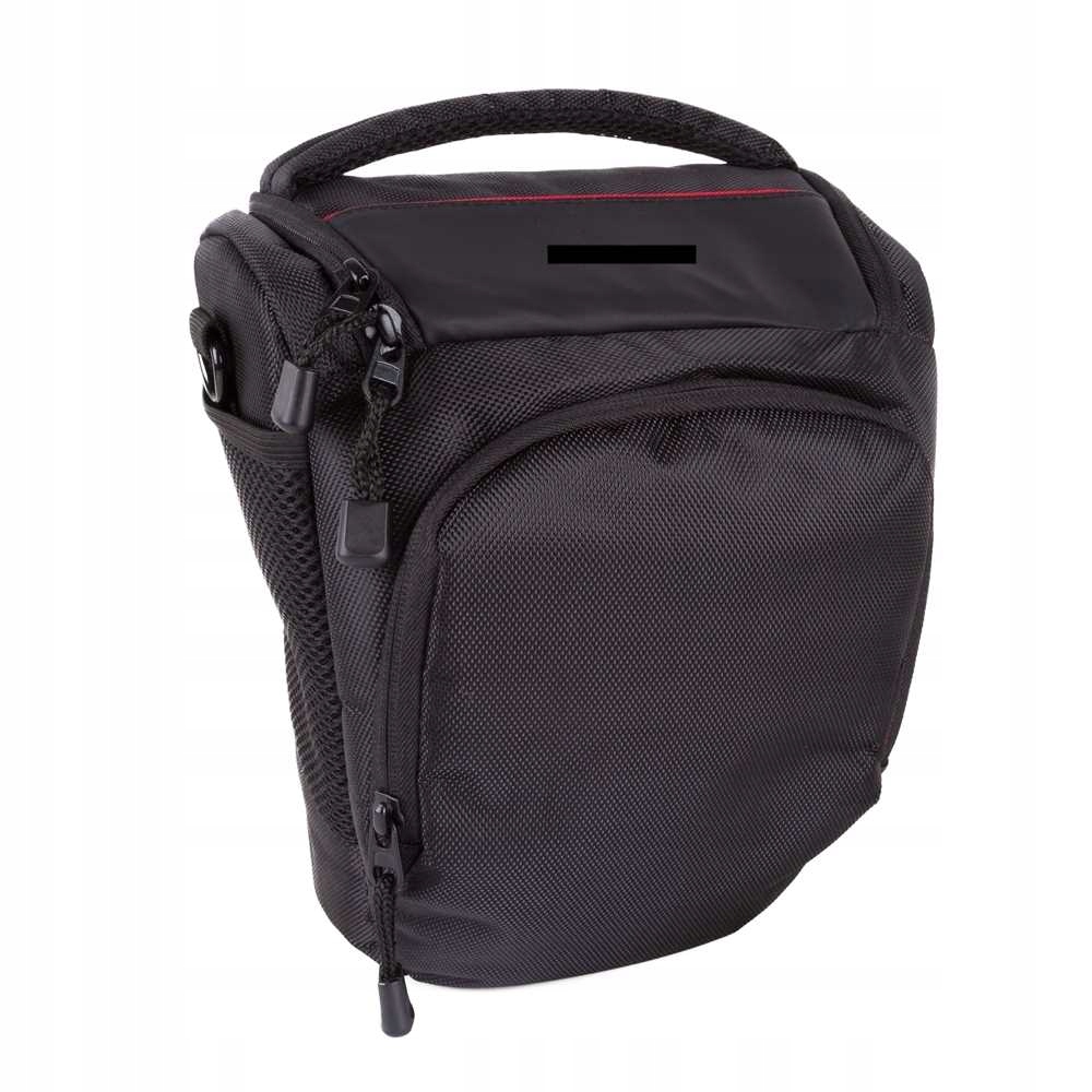 TORBA FOTO ORGANIZER NA APARAT LUSTRZANKĘ KABLE DYSK TYPU COLT CZARNA DUŻA