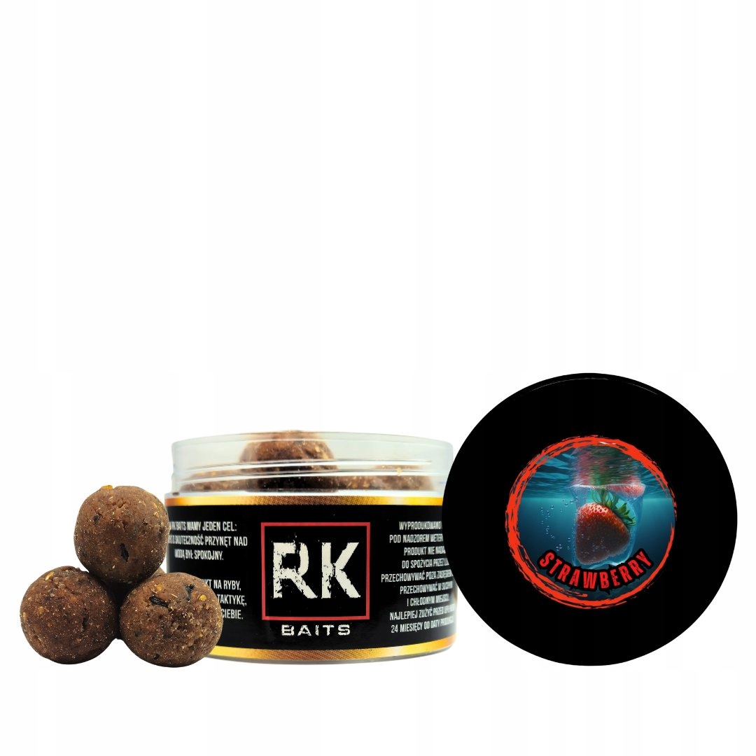 Kulki proteinowe Rk Baits Strawberry Final 24mm 150g
