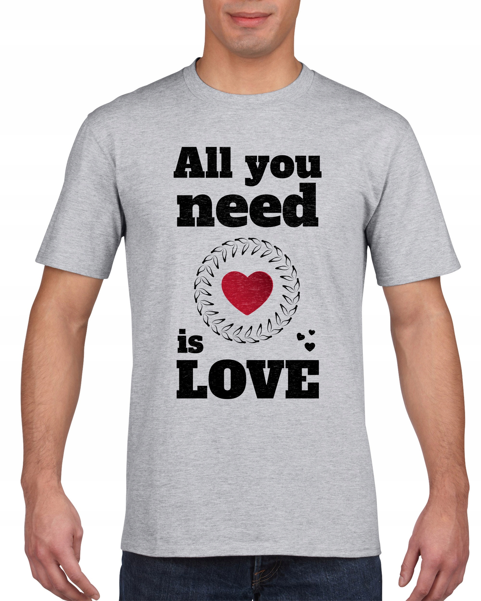 

Koszulka męska All you need is love XL