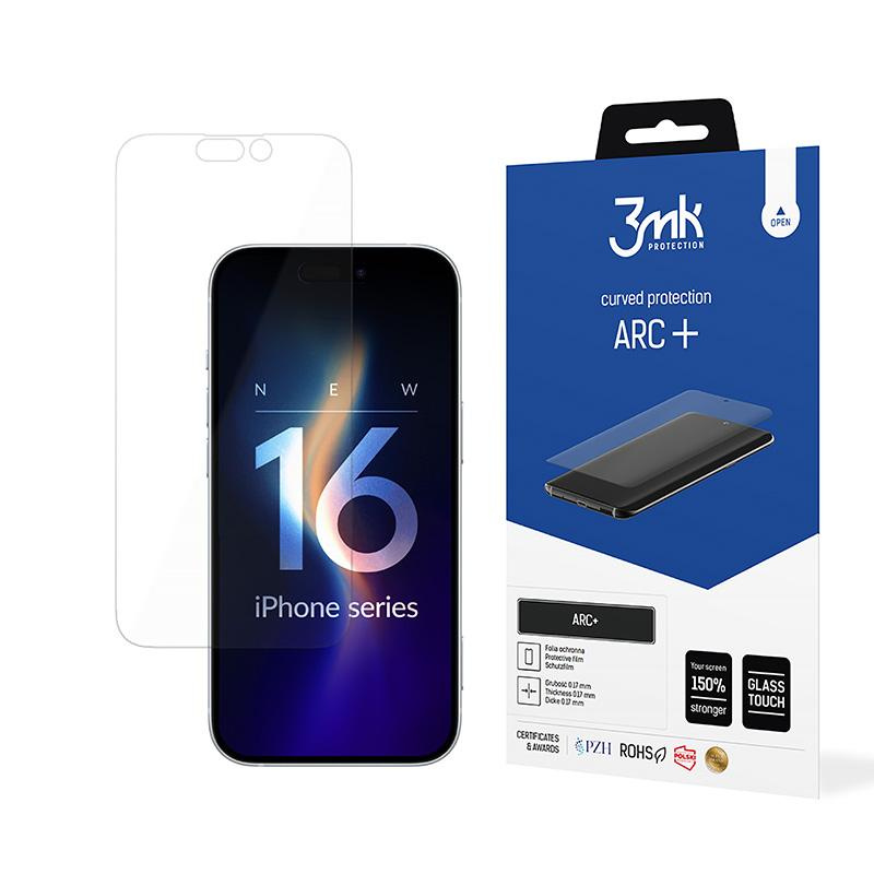 Folia Ochronna do iPhone 16 Pro Max 3mk Arc+ na Ekran