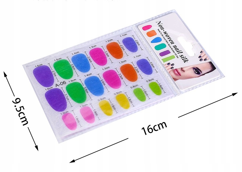 FIBERGLASS WŁÓKNO SZKLANE PRZEDŁUŻANIE PAZNOKCI A5 EAN (GTIN) 5903867604754