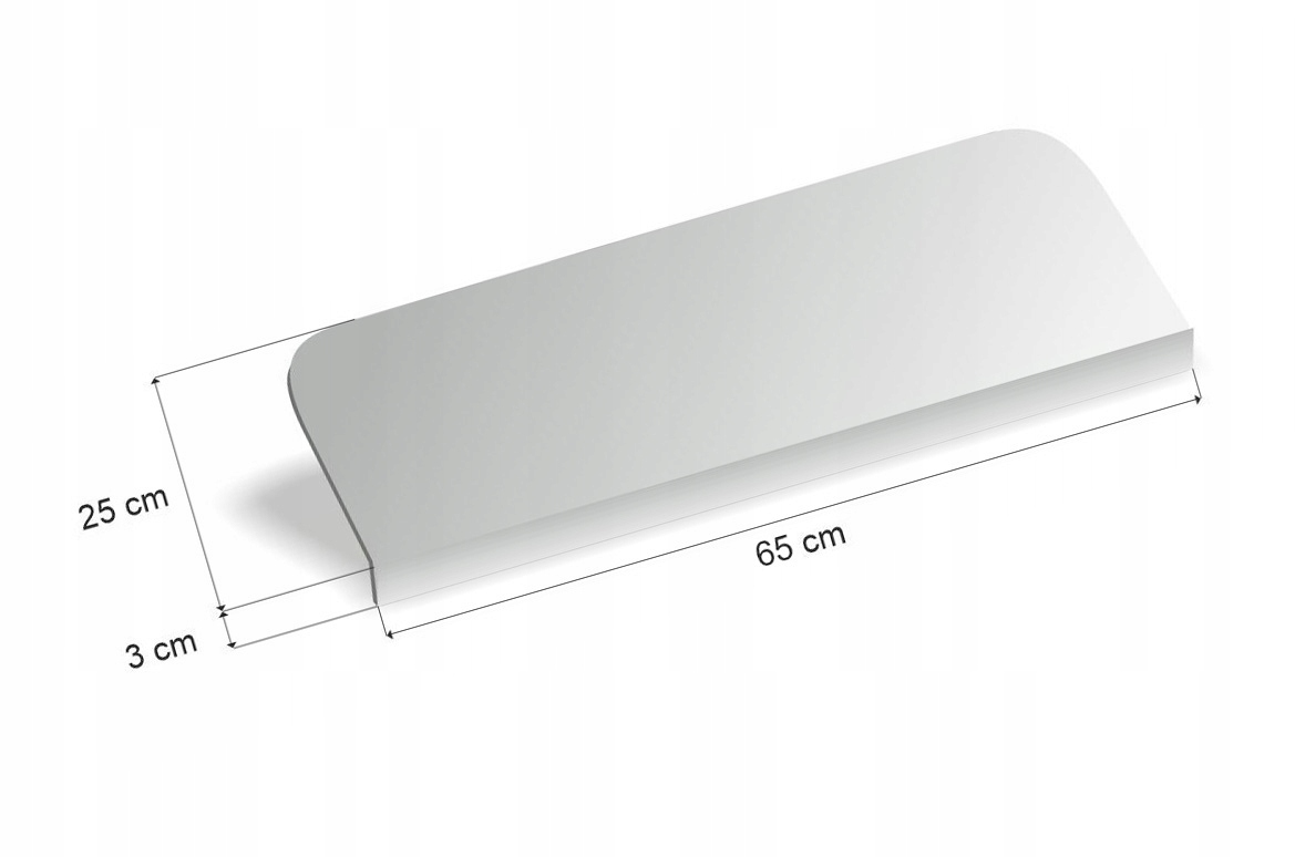TRWAŁE NAKŁADKI NA SCHODY PROSTOKĄTNE BEŻOWE RALFF Materiał tkanina