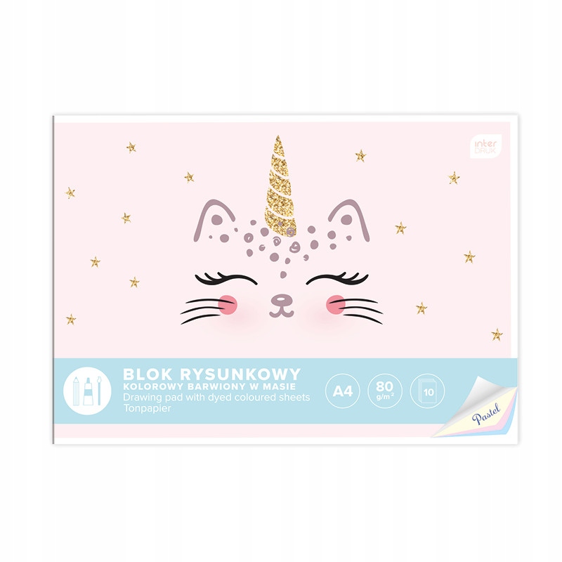 BLOK RYSUNKOWY KOLOR A4/10 PASTEL Kod producenta a4