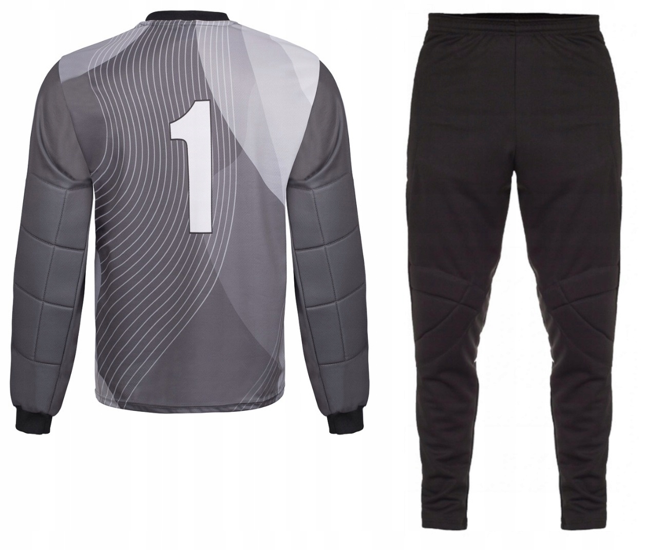 Brankářská Souprava Komplet s chrániči Brankářská Mikina Kalhoty 140 cm