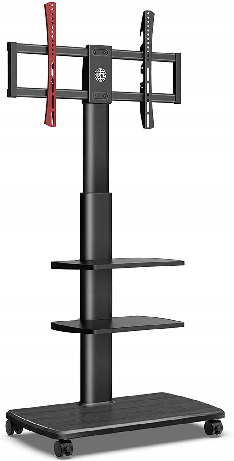 Stojak Tv 2 Półki Kółka 32-60 Cali 30 Kg Design
