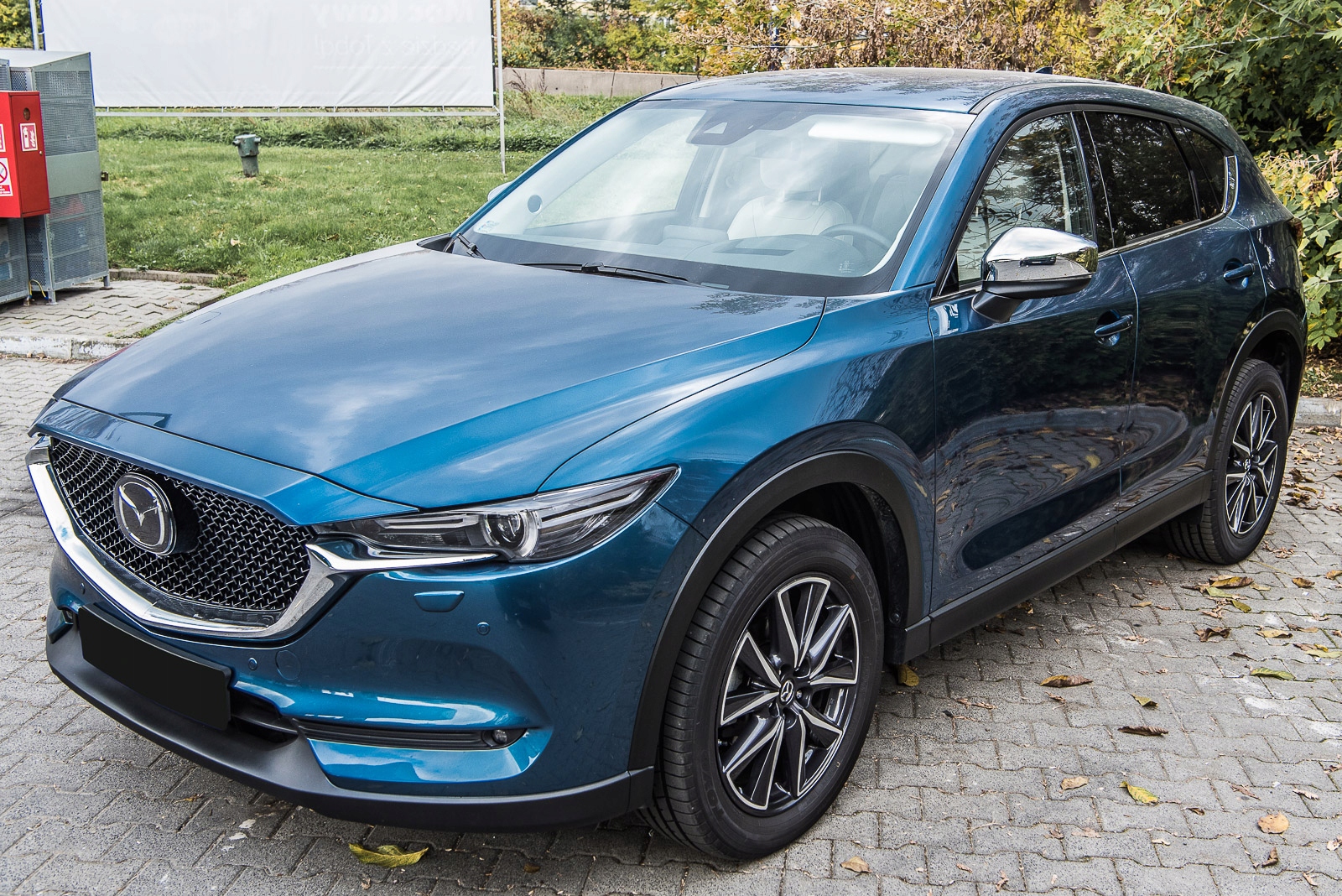 MAZDA CX 5 II 2017 NAKLADKI NA LUSTERKA CHROM Weight with packaging 2 kg