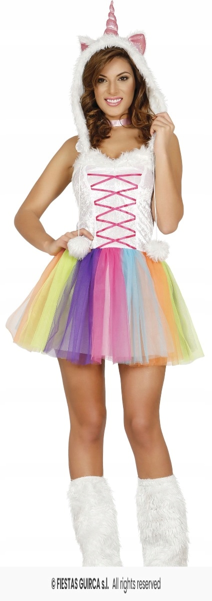 Kostým Jednorožec Duhový koník Pony Jednorožec Unicorn S