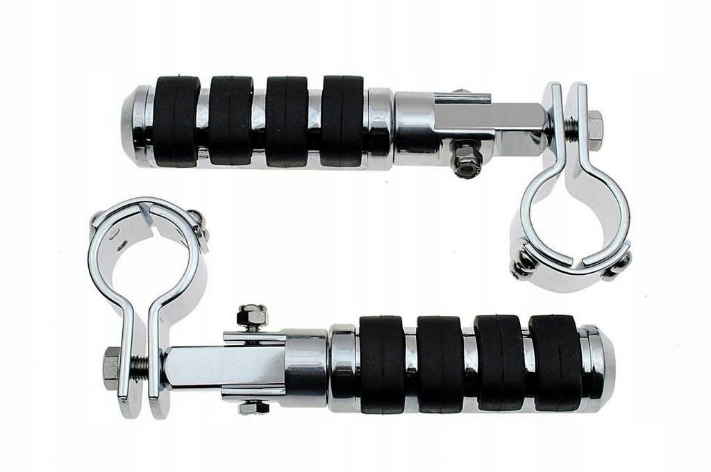 549-01510-PODNOZKI - ПІДНІЖКИ КОЛЯСКИ ДЛЯ GMOLE 28-30 ММ ХРОМ МОТОР